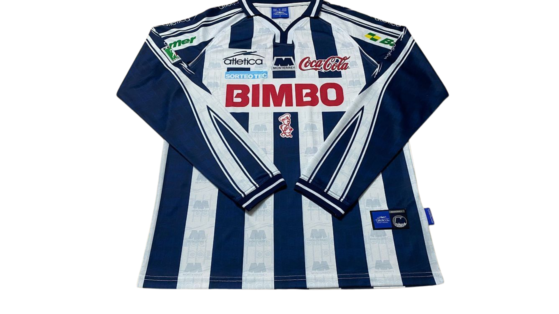 Rayados Monterrey Local Manga Larga 99-00